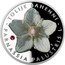 Niue 1 Dollar (Marsh Grass of Parnassus) TOLIJE BAHENNÍ MD PARNASSIA PALUSTRIS L. coin reverse