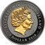 Niue 1 Dollar Ruby Scarabaeus 2019  ELIZABETH II NIUE ISLAND IRB AG 999 1 DOLLAR 2019 coin obverse