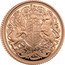 UK 1 Sovereign (Memorial) DIEU ET 2022 MON DROIT J.C coin reverse
