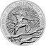 UK 10 Pounds (Robin Hood) ROBIN HOOD 10 OZ FINE SILVER 999.9 2023 JC coin reverse