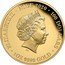 Niue 100 Dollars (Australia at night - Echidna) ELIZABETH II NIUE 2020 100 DOLLARS 1 OZ 9999 GOLD coin obverse