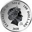 Niue 100 Dollars (Golden Rat Blessing - Year of the Rat) ELIZABETH II NIUE 100 DOLLARS 2020 IRB coin obverse