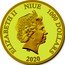 Niue 1000 Dollars Elizabeth II Lucky Coin 2020  BU ELIZABETH II NIUE 1000 DOLLARS IRB 2020 coin obverse