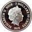 Niue 2 Dollars 50 Cents (George III) ELIZABETH II NIUE 2 DOLLARS 50 CENTS IRB 2018 coin obverse