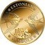 Niue 2 Dollars (Barn Swallow) ESTONIAN SYMBOLS coin reverse