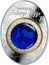 Niue 2 Dollars Blue Tsarevich Constellation Egg 2018  Proof IMPERIAL FABERGÉ EGGS coin reverse