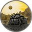 Niue 2 Dollars (Elizabeth II - Turtle) DESERT LIFE .999 FINE SILVER 1 OZ coin reverse