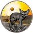 Niue 2 Dollars (Fennec fox) DESERT LIFE .999 FINE SILVER 1 OZ coin reverse