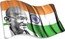 Niue 2 Dollars India Flag 2018  Proof  coin reverse