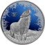 Niue 2 Dollars (Polar Wolf) POLAR LIFE .999 FINE SILVER 1 OZ coin reverse
