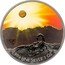 Niue 2 Dollars (Scorpion) DESERT LIFE .999 FINE SILVER 1 OZ coin reverse