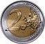 Portugal 2 Euro (World Peace) 2 EURO LL coin reverse