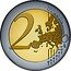 Portugal 2 Euro World Youth Day 2023 Proof 2 EURO LL coin reverse