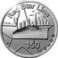 Belgium 20 Euro (Red Star Line) RED STAR LINE 150 YEARS IB BELGENLAND coin reverse