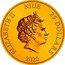 Niue 25 Dollars (Elizabeth II Mickey Mouse & Pluto) ELIZABETH II NIUE 25 DOLLARS IRB 2020 coin obverse