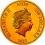 Niue 250 Dollars Batman DC 2022  Proof ELIZABETH II NIUE 250 DOLLARS IRB 2022 coin obverse