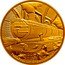 Niue 250 Dollars (Elizabeth II Hogwarts Express) HOGWARTS EXPRESS 5972 1 OZ 9999 FINE GOLD HARRY POTTER © & TM WBEI. (S20) coin reverse