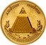 Niue 250 Dollars Eye of Providence 2022  Proof ANNUIT CŒPTIS MMXXII NOVUS ORDO SECLORUM coin reverse