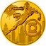 Niue 250 Dollars (Green Lantern) TM 1 OZ 9999 FINE GOLD GREEN LANTERN TM © DC (S22) coin reverse