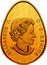 Canada 250 Dollars Rooster Ukrainian Pysanka Egg 2021 Proof ELIZABETH II D G REGINA SB coin obverse