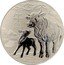 Australia 300 Dollars (Year of the Ox) 牛 OX 2021 P IJ coin reverse