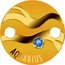 Niue 5 Dollars (Aquarius) AQUARIUS coin reverse