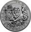 Niue 5 Dollars Elizabeth II Czech Lion 2019  BU 2 OZ AG 999 ČESKÁ REPUBLIKA coin reverse