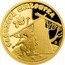 Niue 5 Dollars (Stork Cottage) PAŘEZOVÁ CHALOUPKA IH AU 999,9 ©ZDENĚK SMETANA. LICENCE MERCHANDISING PRAGUE. coin reverse
