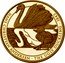 Niue 5 Dollars (Ugly Duckling) HANS CHRISTIAN ANDERSEN THE UGLY DUCKLING 1843 coin reverse