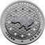 Ukraine 5 Hryven Candidate for EU Membership 2022  Special Uncirculated НАДАННЯ СТАТУСУ КРАЇНИ-КАНДИДАТА НА ЧЛЕНСТВО В ЄС coin reverse