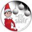 Tuvalu 50 Cents (The Elf on the Shelf) THE ELF ON THE SHELF® P © 2022 CCA AND B, LLC coin reverse
