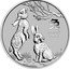Australia 50 Cents Year of the Rabbit. Two Rabbits 2023 P BU 兔 RABBIT 2023 P coin reverse