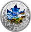 Canada 50 Dollars (Maple Leaf Collage) CANADA 2022 50 DOLLARS coin reverse