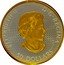 Canada 50 Dollars (Toy Train Around Christmas Tree) ELIZABETH II D G REGINA 50 DOLLARS coin obverse