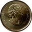 Canada Dollar (Holiday Gift. Santa with Reindeer) ELIZABETH II D G REGINA coin obverse