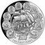 Niue Five Dollars First Fleet. 230th Anniversary 2018  Proof LADY PENRHYN ALEXANDER CHARLOTTE BORROWDALE FISHBURN FRIENDSHIP GOLDEN GROVE SCARBOROUGH PRINCE OF WALES HMS SUPPLY HMS SIRIUS 1788 THE FIRST FLEET coin reverse