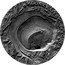 Niue One Dollar (Copernicus) MOON CRATER COPERNICUS coin reverse