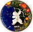 Niue One Dollar (Elizabeth II Sagittarius) AG 999 1/2 OZ СТРІЛЕЦЬ 2019 coin reverse
