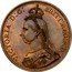 UK One Penny (Victoria Jubilee Head. Pattern) VICTORIA D G BRITT REG F D coin obverse
