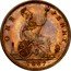 UK One Penny (Victoria Jubilee Head. Pattern) ONE PENNY 1887 coin reverse