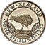 New Zealand One Shilling (George V Kiwi. Pattern) NEW ZEALAND KG ONE SHILLING 1933 coin reverse