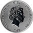 Niue Two Dollars (90th Anniversary of Mickey Mouse) QUEEN ELIZABETH II NIUE TWO DOLLARS IRB 2018 coin obverse