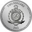 Niue Two Dollars (A Nightmare on Elm Street) TWO DOLLARS PUBLIC SEAL OF NIUE ATUA NIUE TUKULAGI 2022 A NIGHTMARE ON ELM STREET AND ALL RELATED CHARACTERS AND ELEMENTS © & TM WARNER BROS. ENTERTAINMENT INC. (S22) 1 OZ 999 FINE SILVER coin obverse