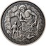 Niue Two Dollars (Aladdin) 1 OZ 999 FINE SILVER coin reverse