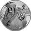 Niue Two Dollars (Albus Dumbledore) 1 OZ 999 FINE SILVER HARRY POTTER © & TM WBEI. (S 20) coin reverse