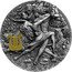Niue Two Dollars (Apollo) GODS APOLLO coin reverse