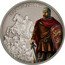 Niue Two Dollars (Battle of Hastings) HASTINGS 1066 1 OZ .999 FINE SILVER coin reverse