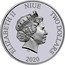 Niue Two Dollars (Christopher Robin & Pooh) ELIZABETH II NIUE TWO DOLLARS IRB 2020 coin obverse