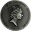 Niue Two Dollars (Crown of Thorns) QUEEN ELIZABETH II NIUE TWO DOLLARS 2019 2 OZ 999 FINE SILVER coin obverse
