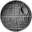 Niue Two Dollars Death Star 2020  Proof 1 OZ 999 FINE SILVER © & TM LUCASFILM LTD coin reverse